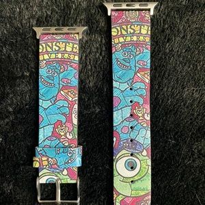 Disney Monsters Inc. Leather Apple Watch Band